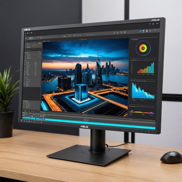 Comment personnaliser la résolution et la fréquence de rafraîchissement sur un moniteur ASUS ProArt pour le montage vidéo 4K?